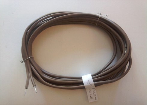 C?ble professionnel pr?coup?, pour haut-parleur Couleur du c?ble : marron CABLES HAUT-PARLEUR CABLE HP MARRON N1