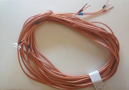 C?ble professionnel pr?coup?, pour haut-parleur Couleur du c?ble : pr?par? 8.B CABLES HAUT-PARLEUR CABLE HP PREPARE 8.B N2