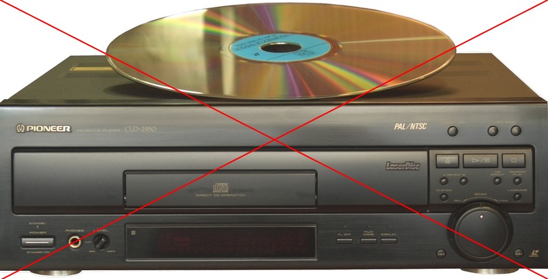Lecteur CD Laser Disq Pioneer CLD 2950