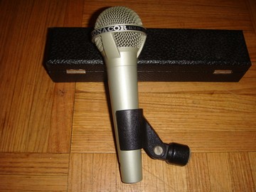 Microphone ?lectrostatique pour alimentation Phantom Etat Neuf ECM ECM 180