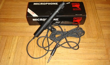 Microphone ?lectret Basse Imp?dance Etat Neuf EAGLE CO75N