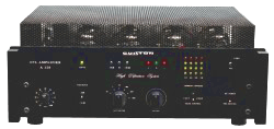 Amplificateurs Audio � Tubes OTL
. 120 W/8 Ohms - 200 W/16 Ohms
. Bande passante: 2 Hz &agrave; 300 KHz
. Contre r&eacute;action: 6dB et 14dB
. Dimensions: L x H x P - 483 x 205 x 400 mm 
. Poids avec fa&ccedil;ade anodis&eacute;e noire: 12 kg
. Poids avec fa&ccedil;ade plaqu&eacute;e or 24 carats: 15 kg